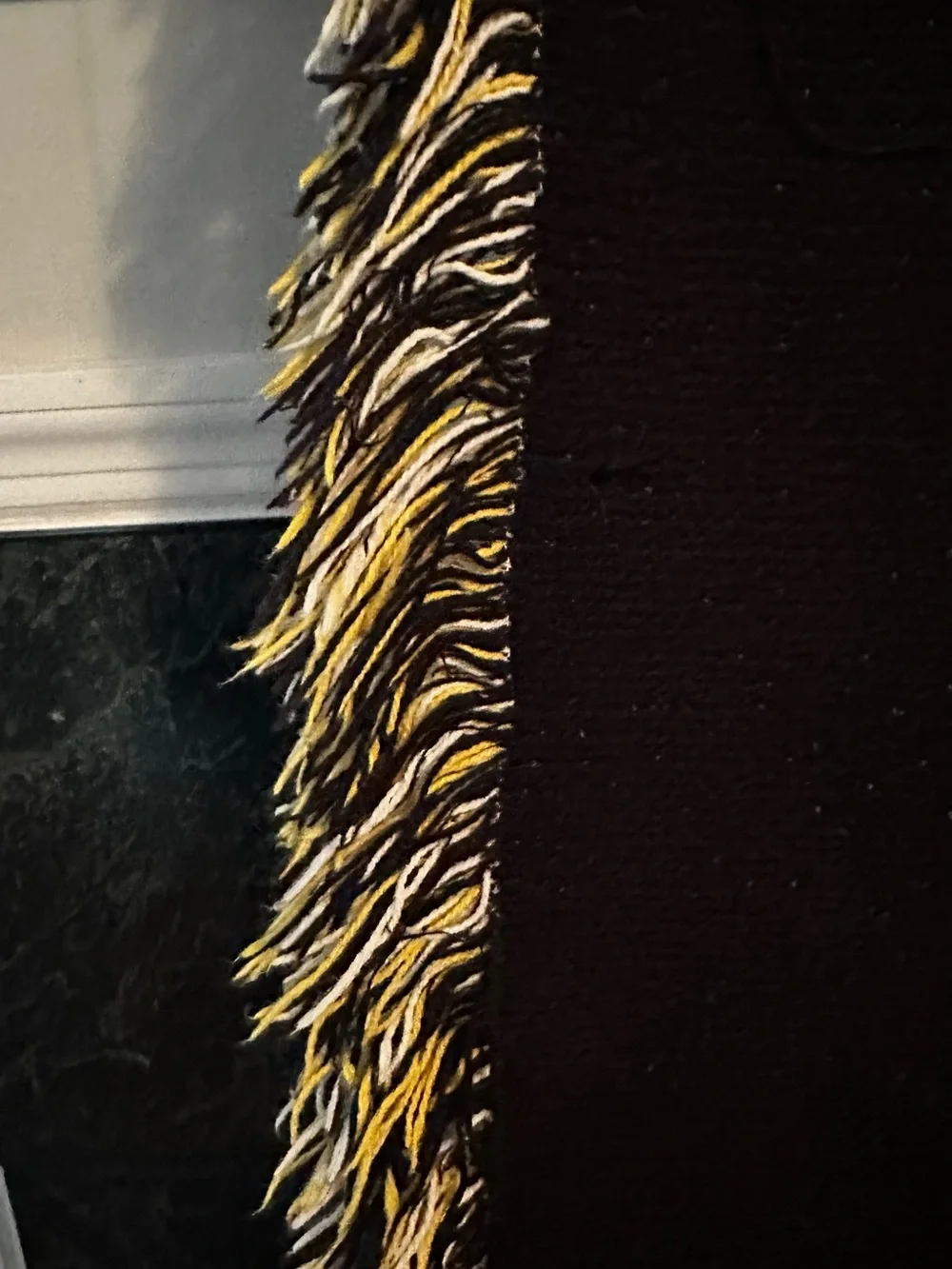 Embroidered Hogwarts Crest Blanket- Black, Gold, Red, Green, Blue